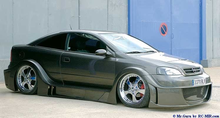 Opel astra coup vive le tuning